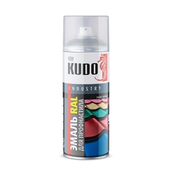 Эмаль аэрозольная Kudo KU-07004R RAL 7004 серый (0,52 л)