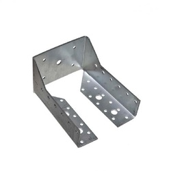 Опора бруса закрытая 140х76х50х2 мм, оцинкованная