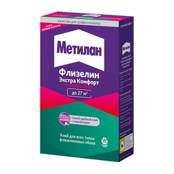 Клей для обоев Metylan Флизелин Экстра Комфорт, с индикатором (150г)