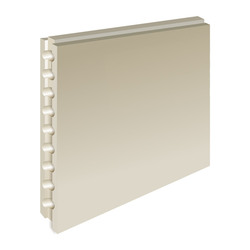 Плита гипсовая пазогребневая Волма, пустотелая 667х500х80 мм