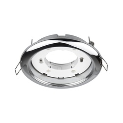 Светильник встраиваемый под GX53, IP20, хром