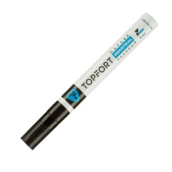 Маркер лаковый Topfort Industrial черный 4 мм