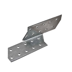 Держатель балки правый 250х40х40х2 мм, оцинкованный