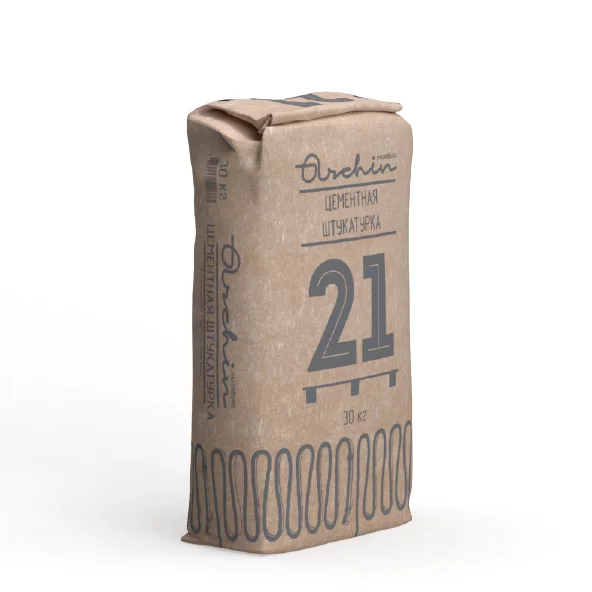 Цементная штукатурка ARCHIN 21, 30кг