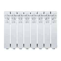 Радиатор алюминиевый Klip 3308, 350х80 мм, 8 секций