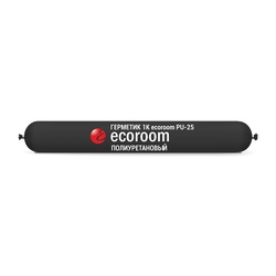 Герметик полиуретановый Ecoroom PU-25, серый (0,6 л)