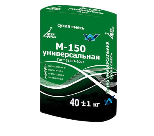 Сухая смесь М 150 универсальная финстрой (ГОСТ), 40 кг