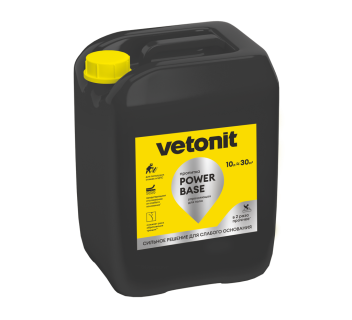 Упрочняющая пропитка для пола Vetonit power base